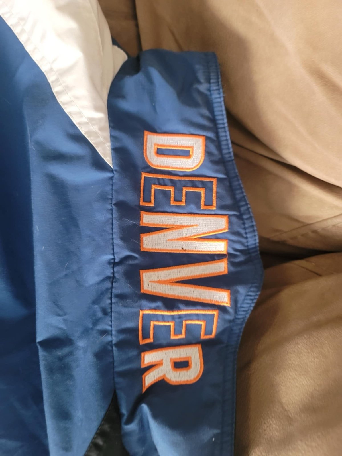 Throw back Broncos winter jacket