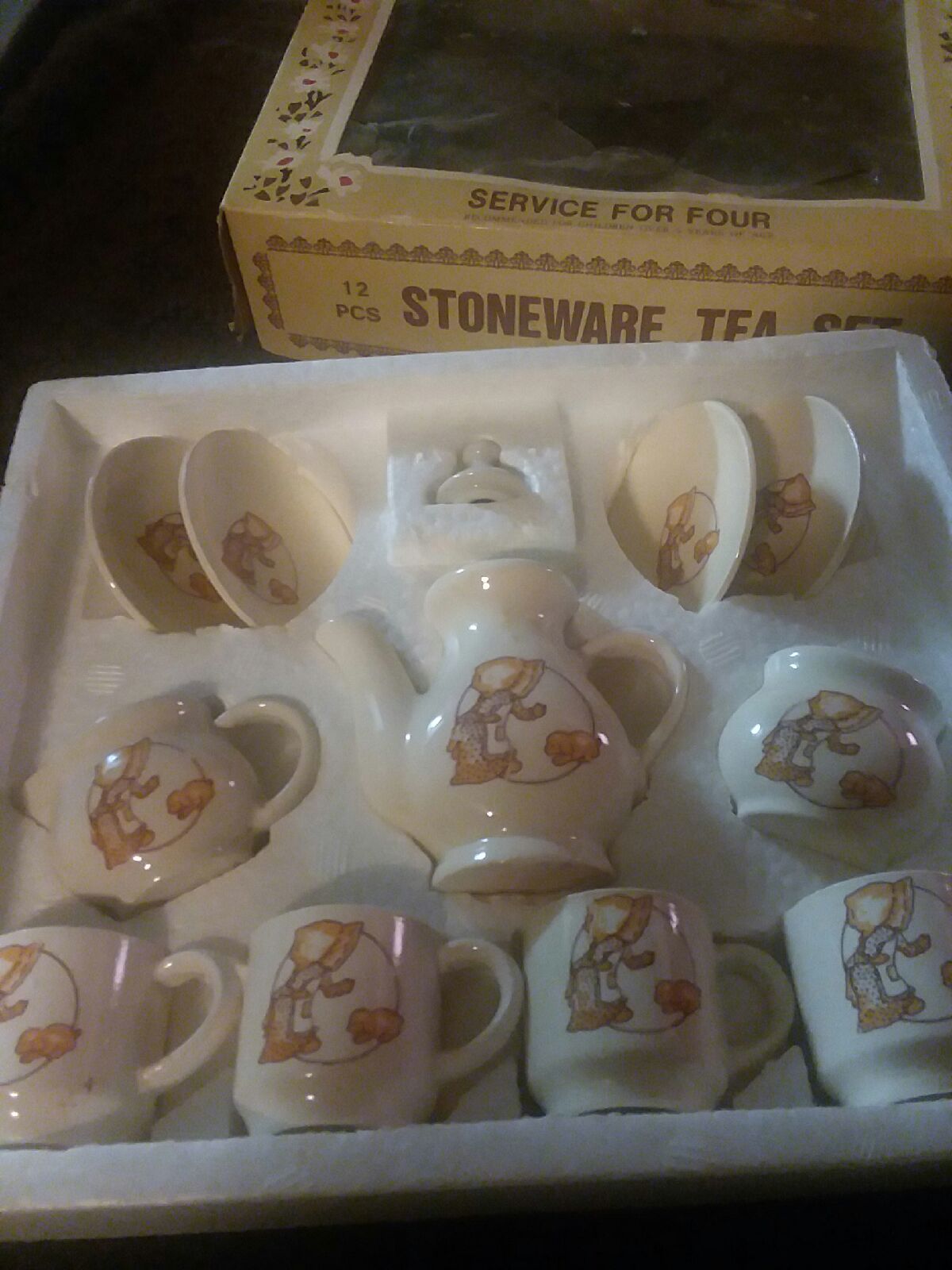 Children's vintage teaset