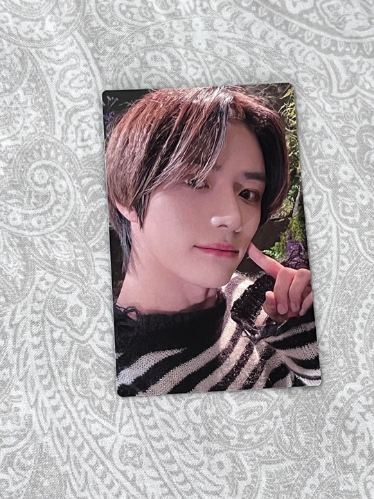 txt sweet official photocard beomgyu hmv lucky draw
