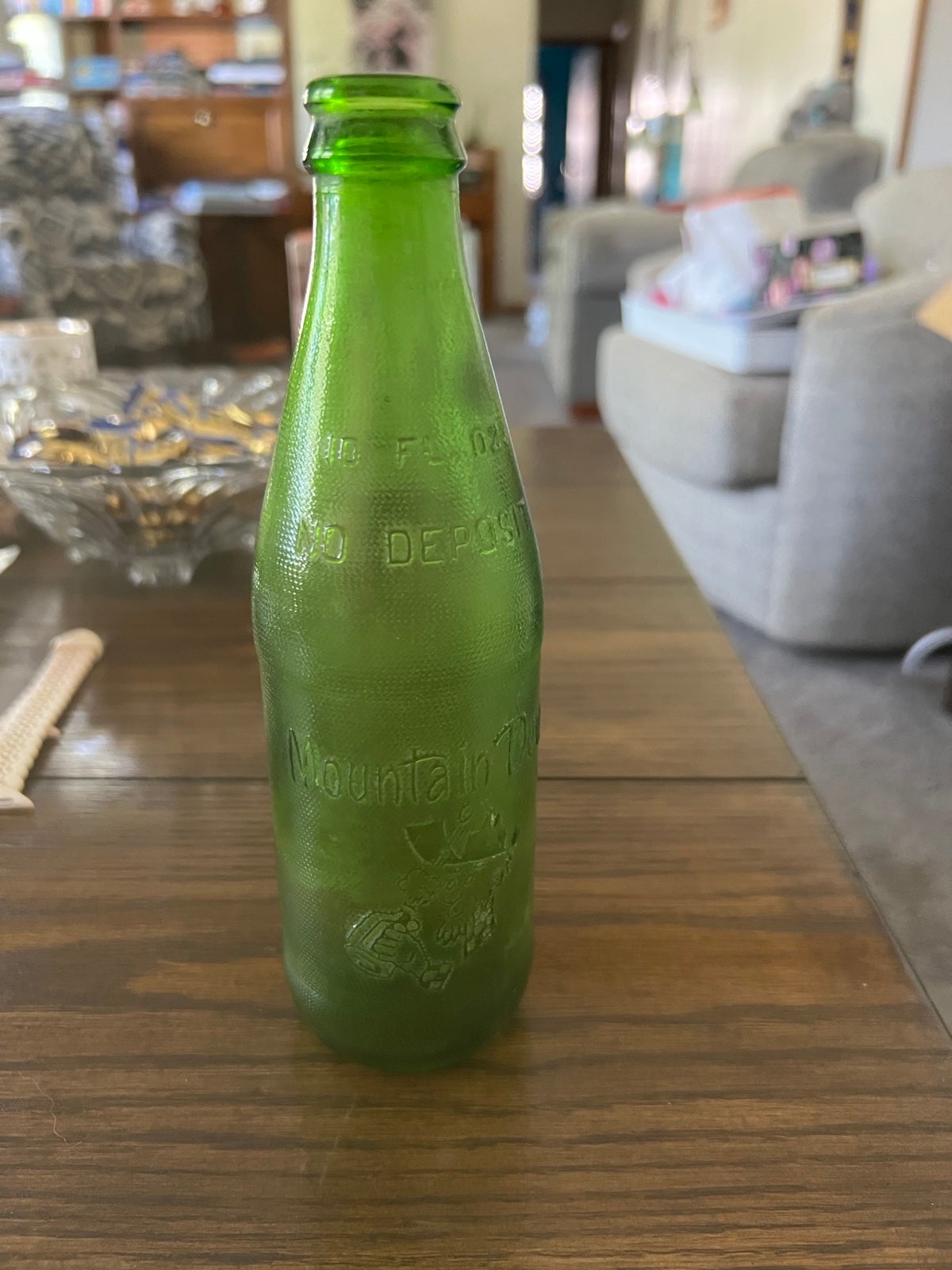 Vintage Mountain Dew bottle