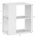 End Table with Shelves 3-Tier Open Storage,W/Foot Pads, Side Table Nightstand