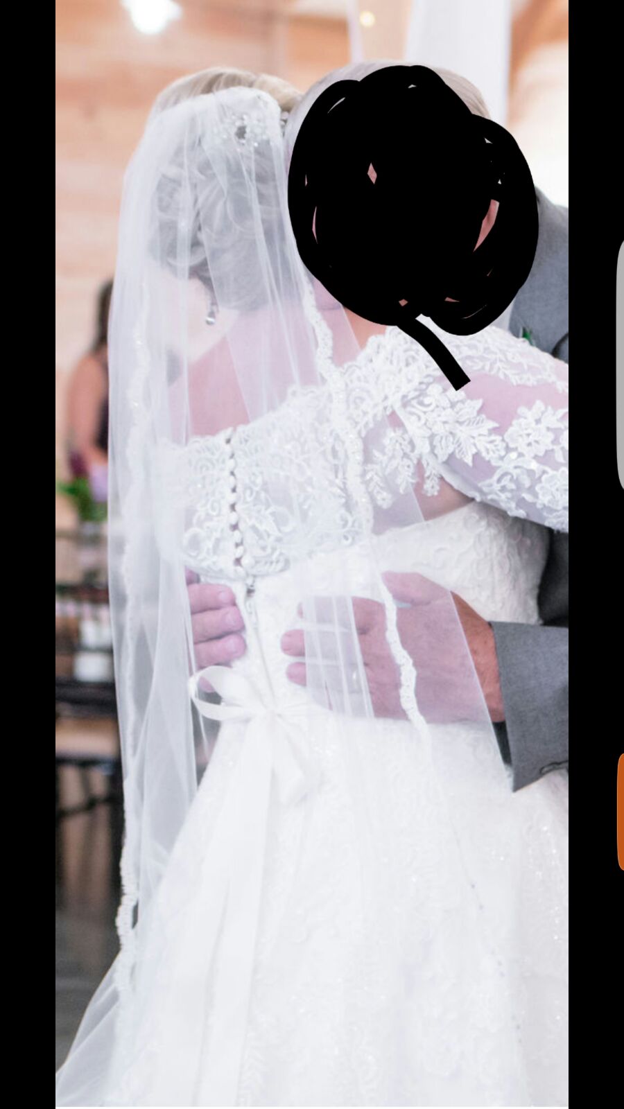 Cathedral Length Lace Wedding Veil