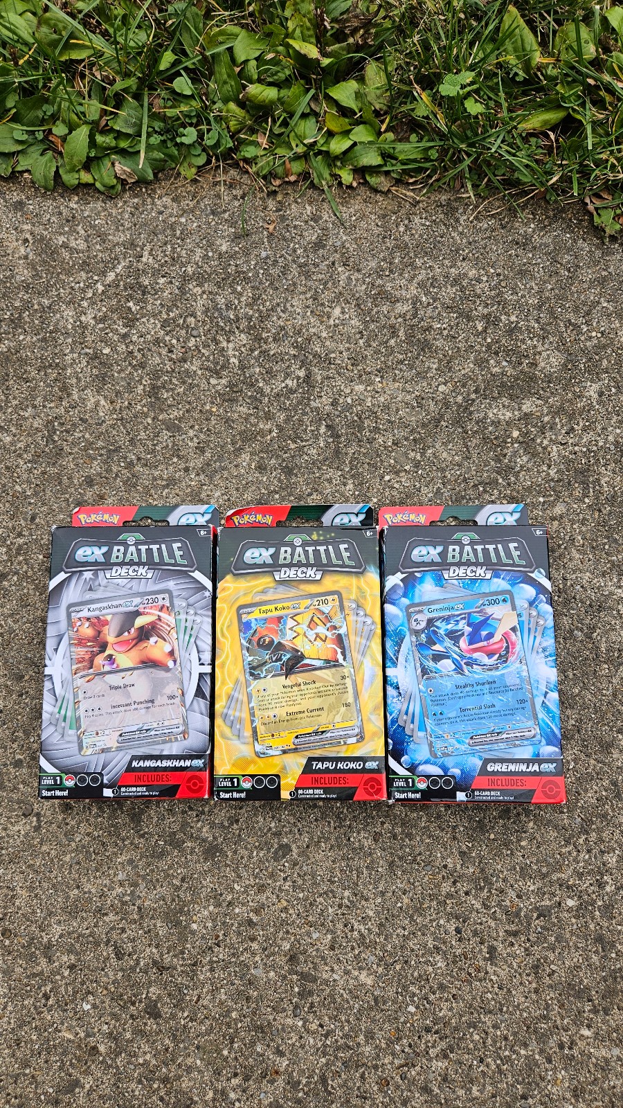 Pokémon card battle packs