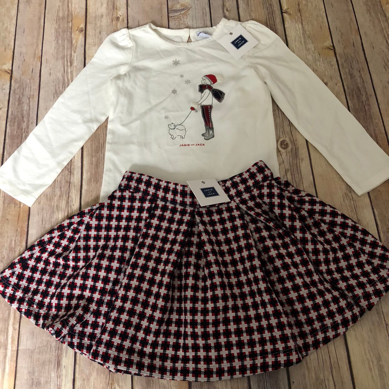 Janie and Jack winter outfit