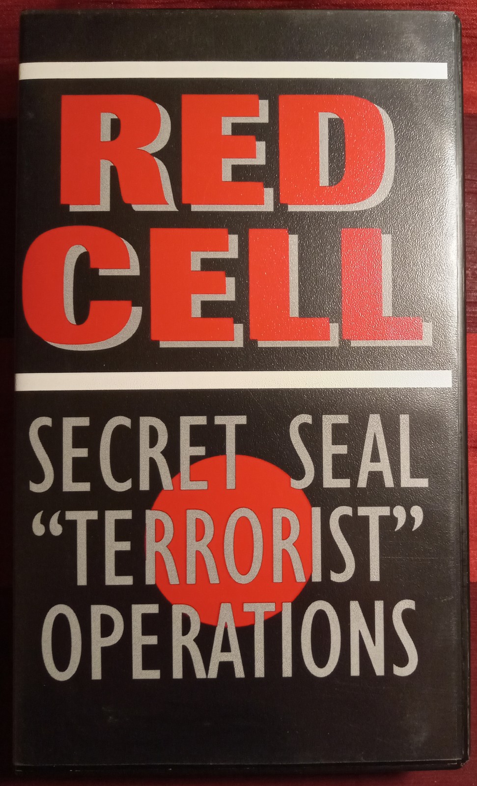 Red Cell, Secret Seal Terrorist Operations Super Rare VHS. 1993 Documentary