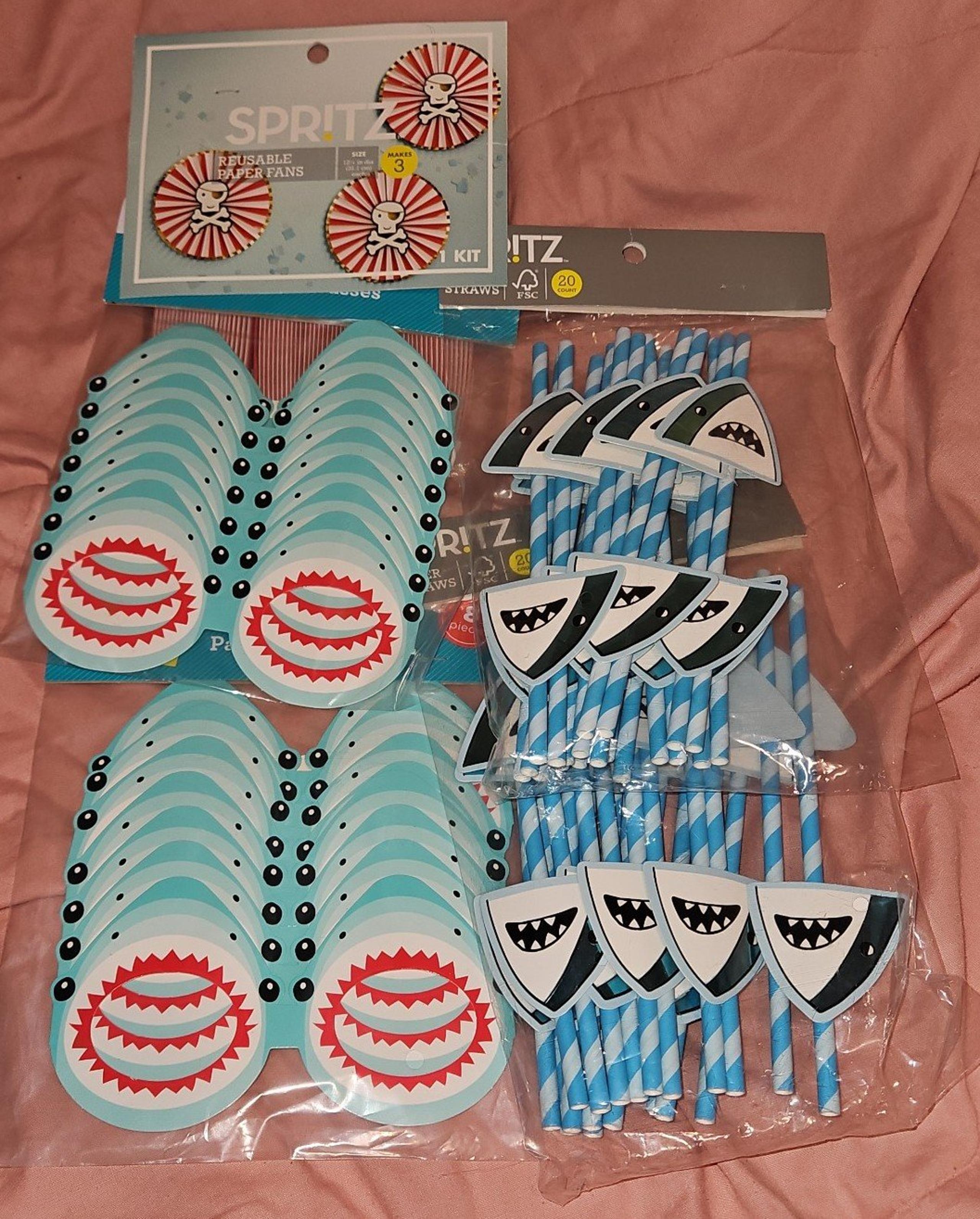 Custom Shark Party Set (B6P3)