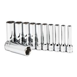 1/4 in. Drive Professional Deep Socket Set