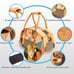 JOHOMVIIN Dog / Cat Carrier | NIB | Plaid | Small - Medium (15.7x8x9.6 inches)