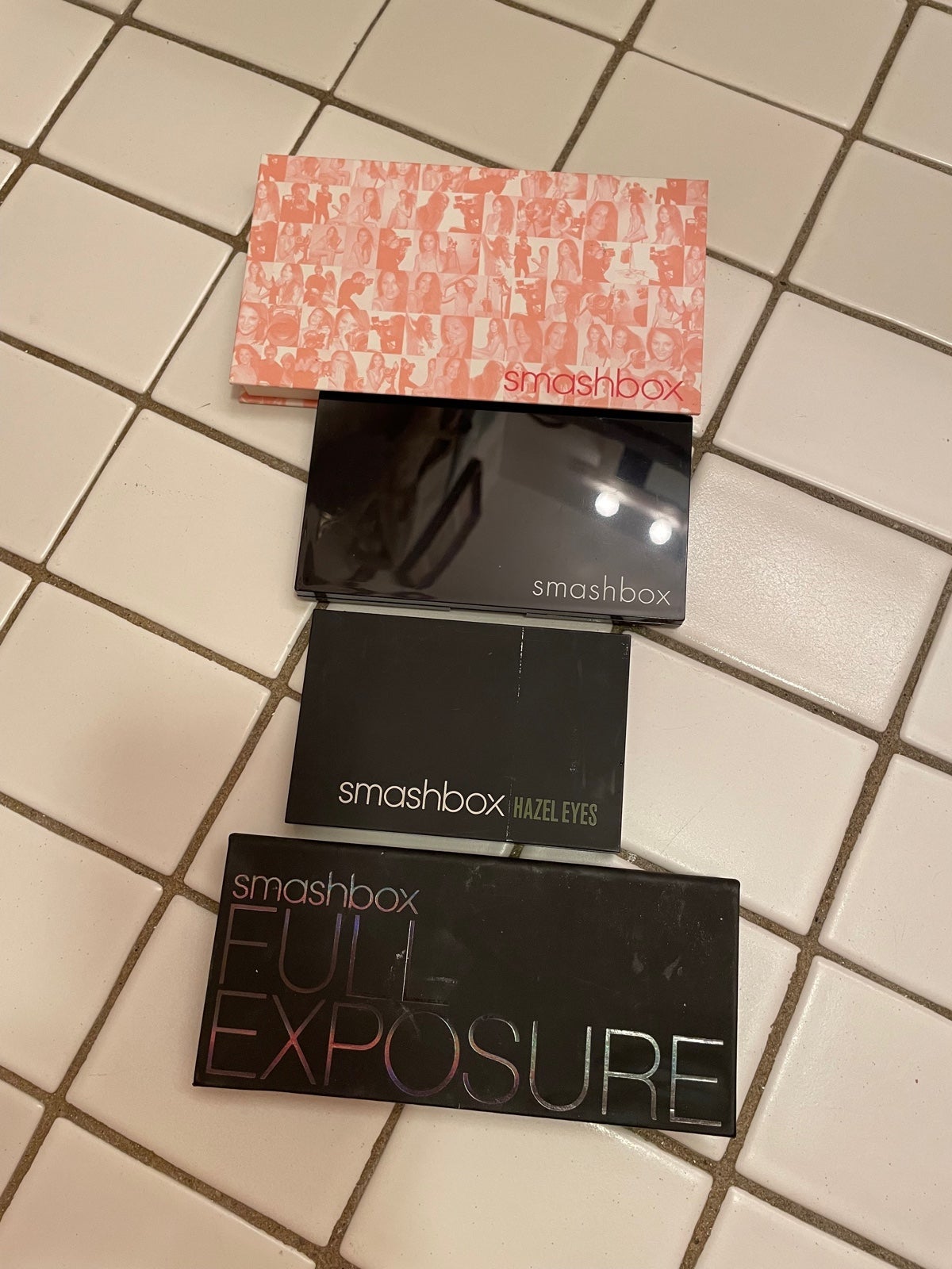 SMASHBOX 5 MAKEUP PALETTES NEW, NEVER USED