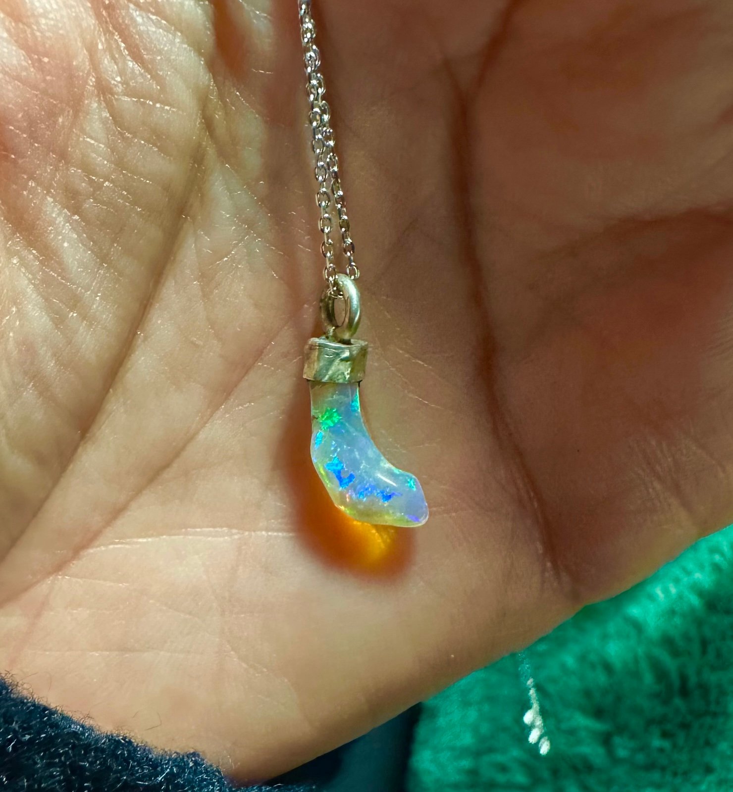 Ethiopian Opal necklace