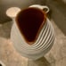 White wooden vessel, decorative item