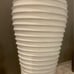 White wooden vessel, decorative item