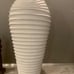 White wooden vessel, decorative item