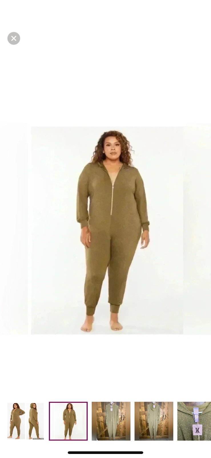 Hooded. Green and. Gold Jumpsuit.