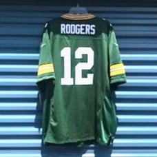 Green Bay Packers . Size: 52 (XXL) . Aaron Rodgers . Nike On Field Jersey