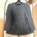 Leilian♡ Set-up, Collarless Jacket, Double Breasted, Skirt, Blue, Size 13+