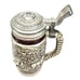 Vintage Avon Beer Stein Cattle Drive Chuck Wagon Scene Pewter Lid JE380