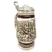 Vintage Avon Beer Stein Cattle Drive Chuck Wagon Scene Pewter Lid JE380