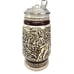 Vintage Avon Beer Stein Cattle Drive Chuck Wagon Scene Pewter Lid JE380