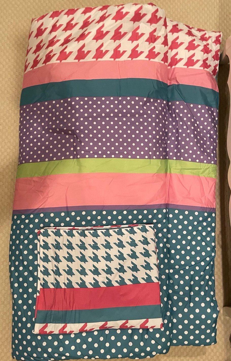 New! Mi Kids Full Comforter & 2 Shams