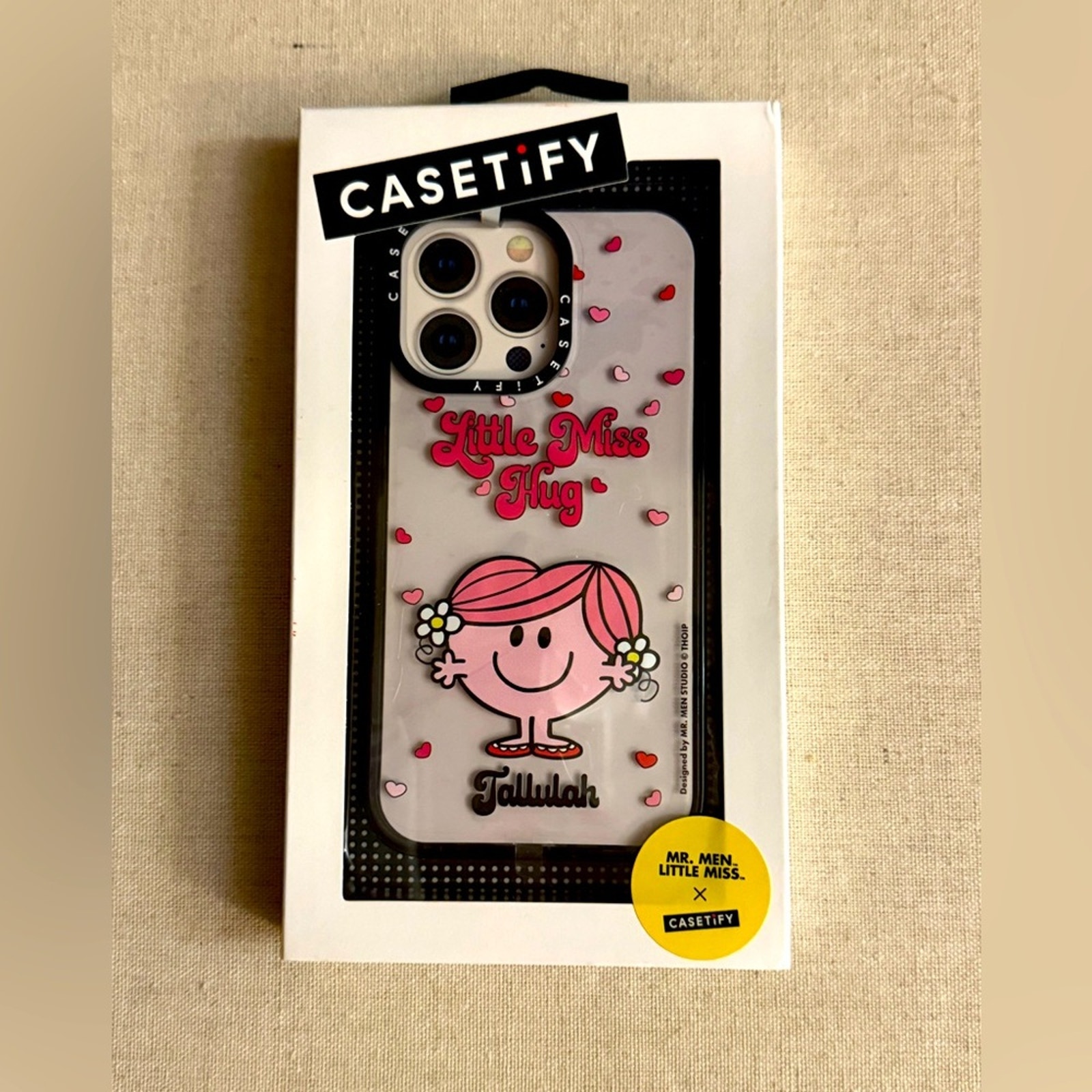 Casetify NIB Little Miss Hug iPhone 13 Pro Case Tallulah