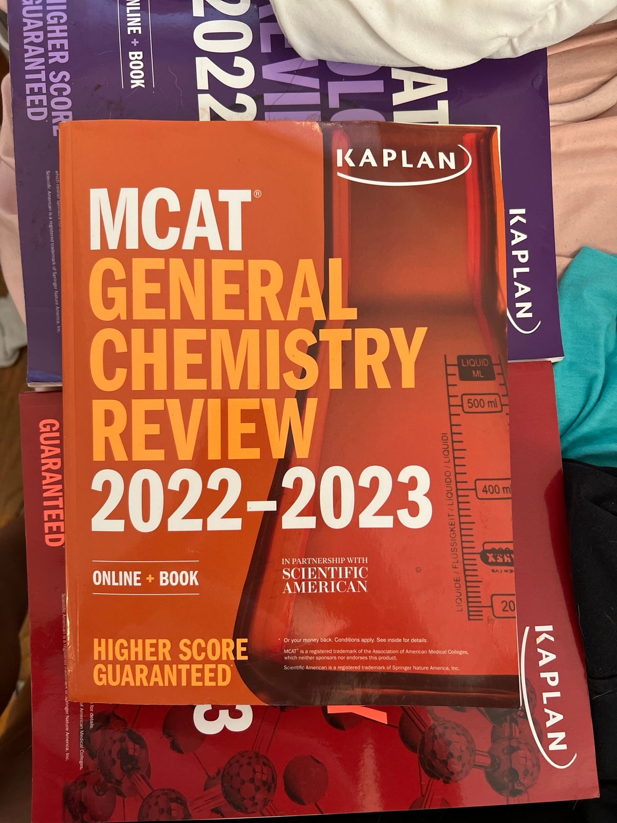MCAT Study books