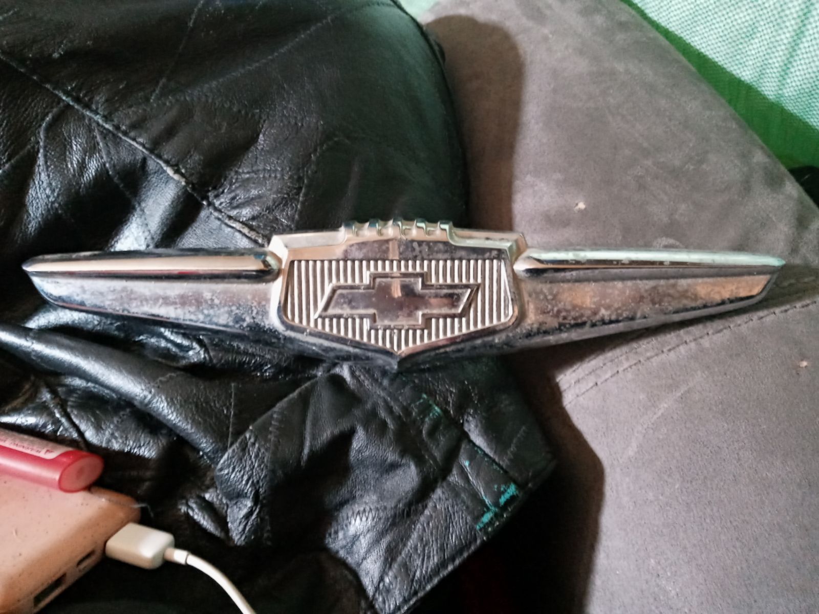 Vintage chevrolet hood ornament