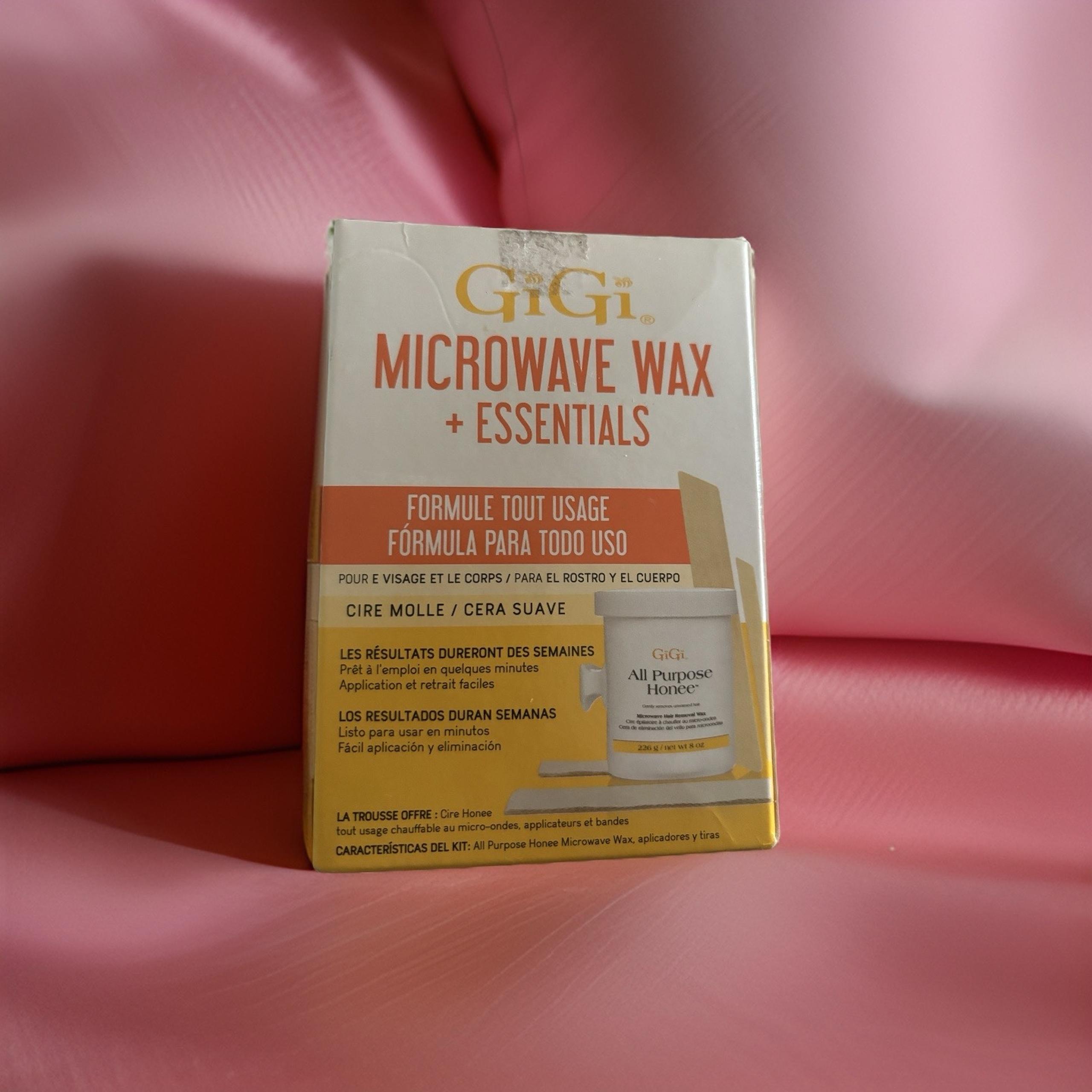 GIGI MICROWAVE WAX NEW SEALED BOX HAIR REMOVAL WAX