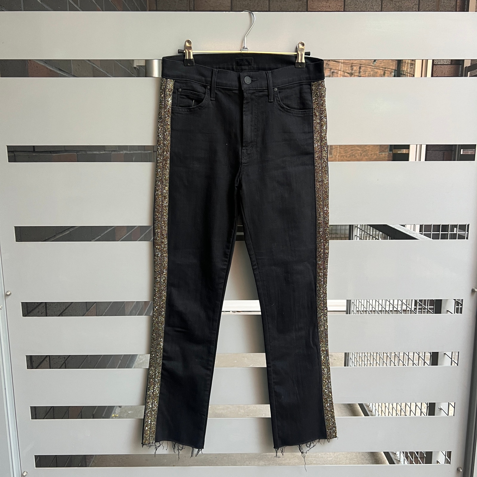 MOTHER The Rascal Ankle Fray in Guilty Flash Size 28