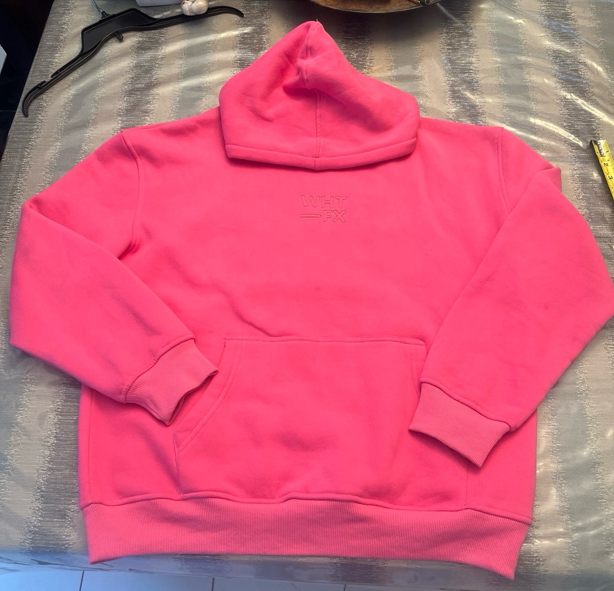 White fox hoodie