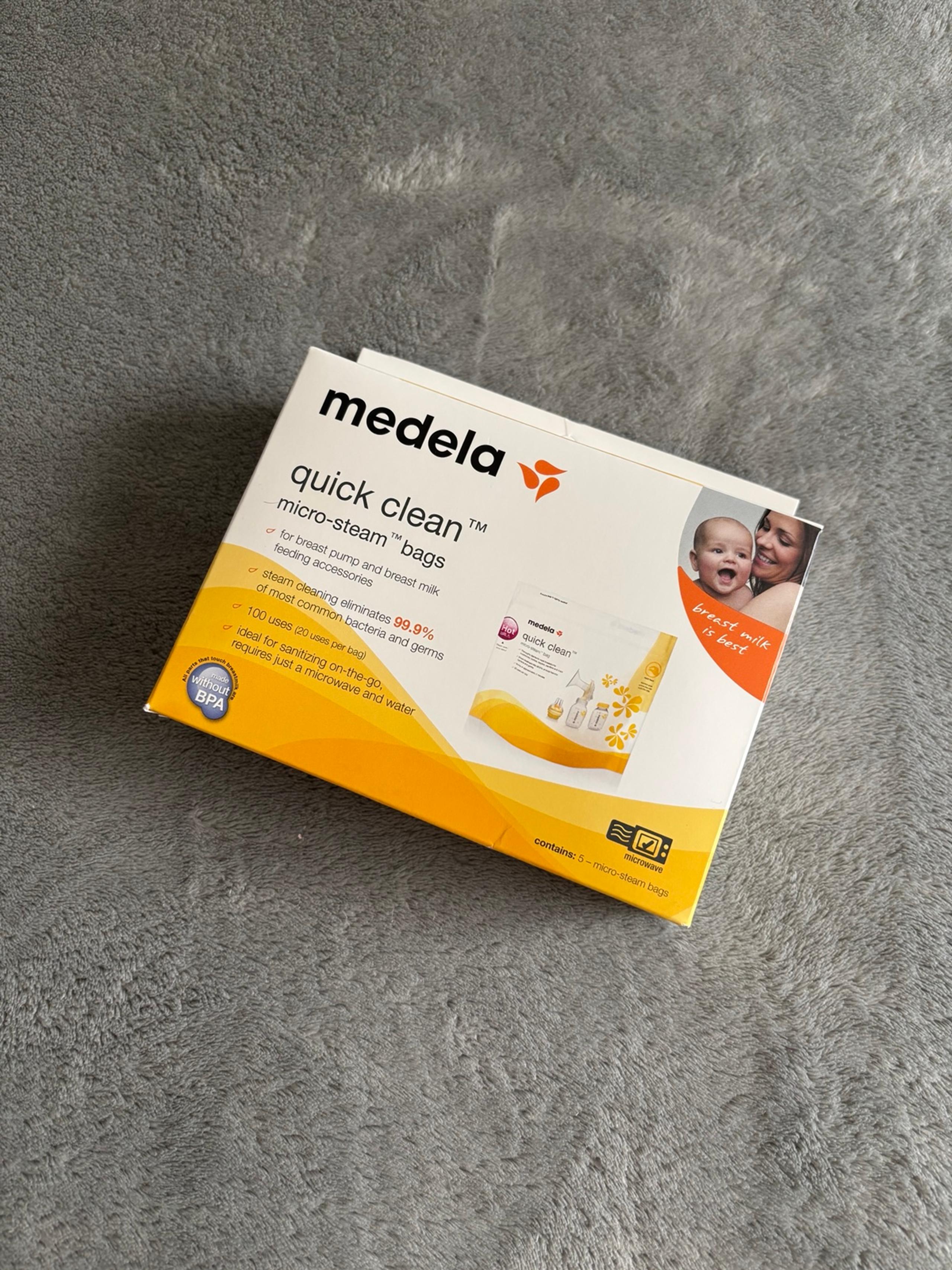 Medela Cleaning Bags/Bottle/Towel