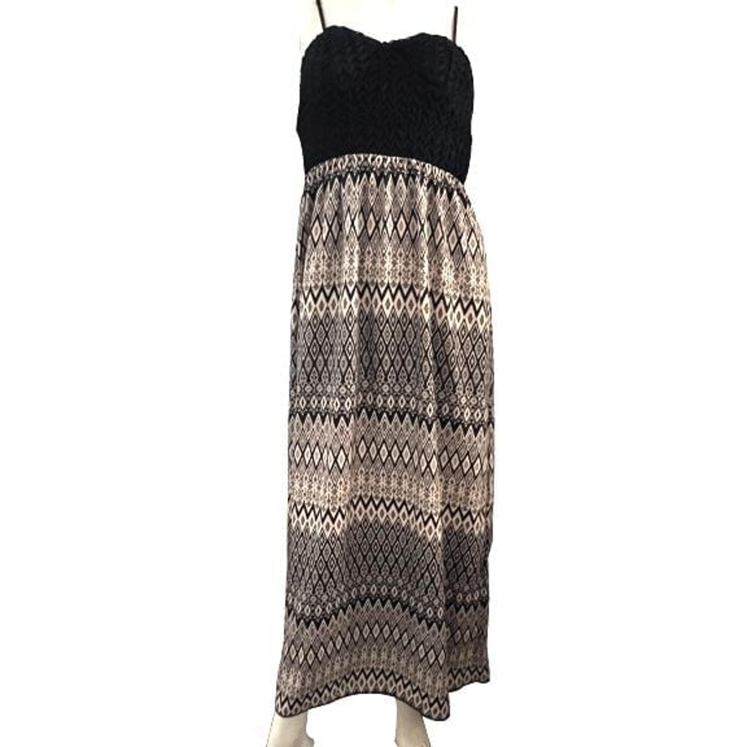 TRIXXI Womens Size Medium Open Back Dress