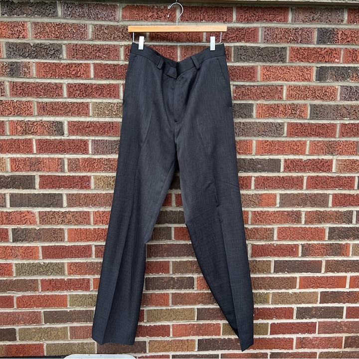 Kenneth Cole Reaction Off Black Men’s Dress Pants Trousers