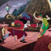 Disney PETER PAN VS CAPTAIN HOOK Sericel Animation Art Serigraph Cel