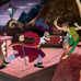 Disney PETER PAN VS CAPTAIN HOOK Sericel Animation Art Serigraph Cel