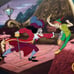 Disney PETER PAN VS CAPTAIN HOOK Sericel Animation Art Serigraph Cel