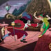Disney PETER PAN VS CAPTAIN HOOK Sericel Animation Art Serigraph Cel