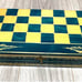 German-made Chess Set Hand-carved Blue