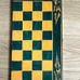 German-made Chess Set Hand-carved Blue