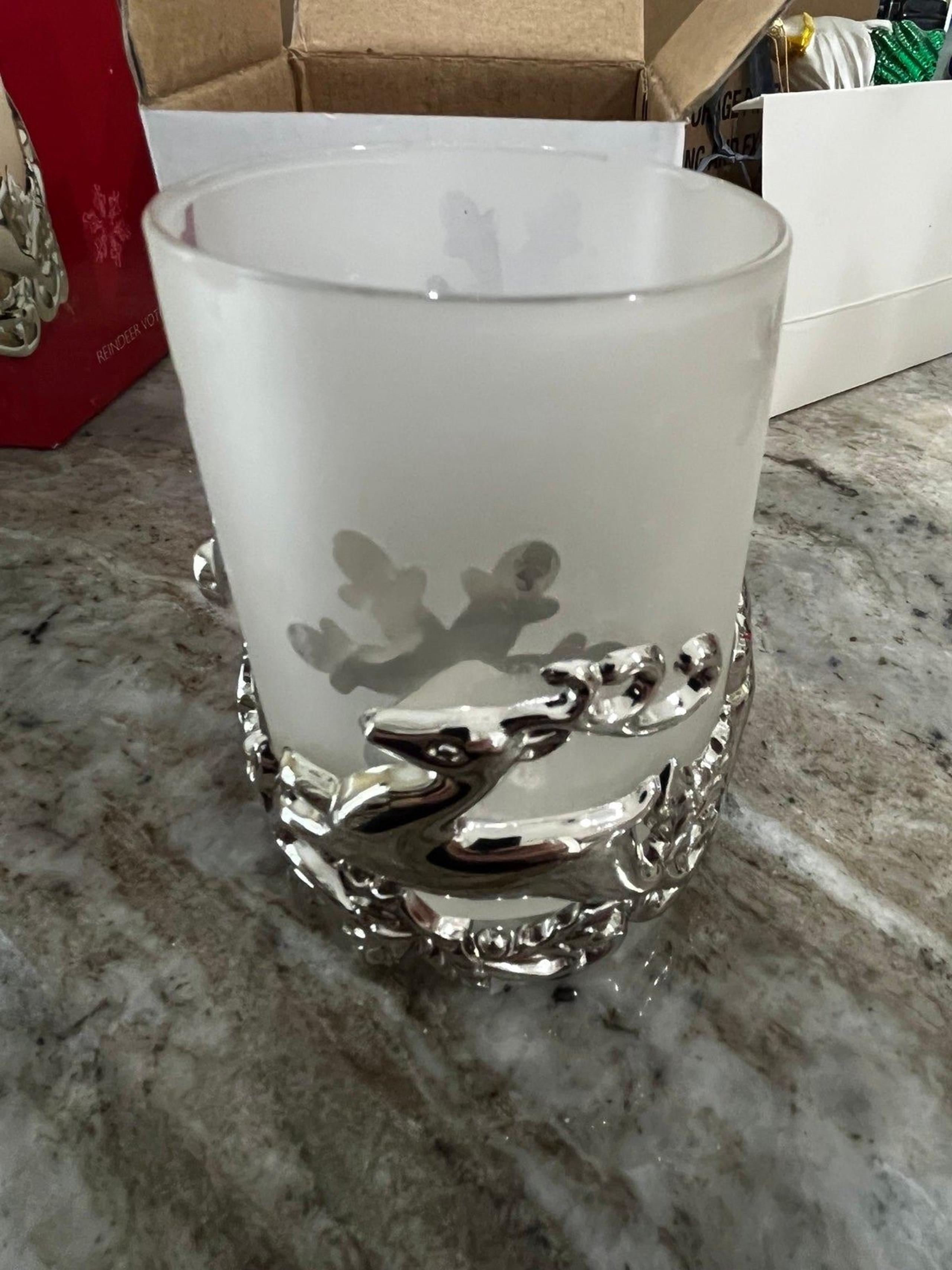 Candle holder Gorham Silverplated Reindeer Votive