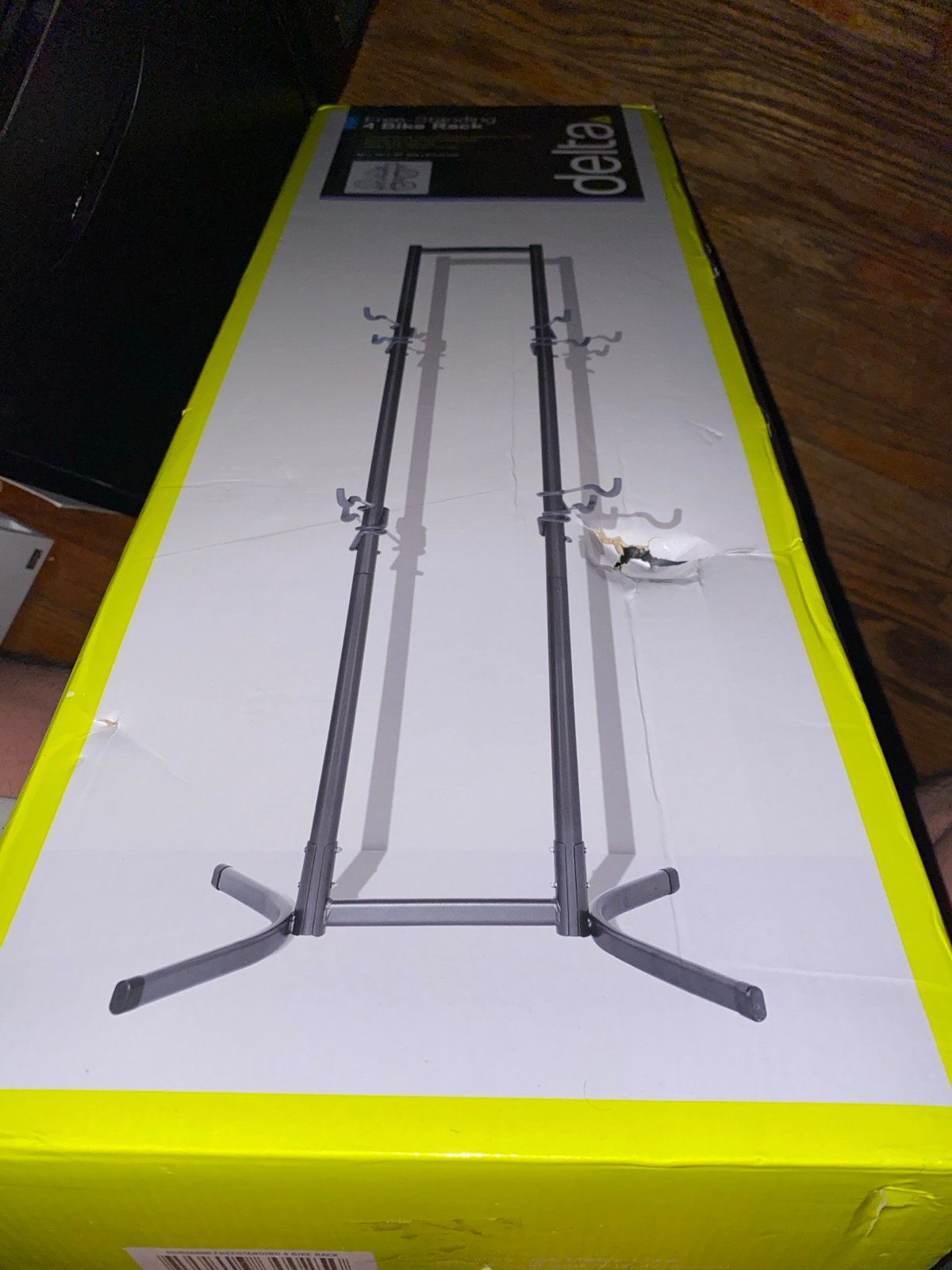 Delta freestanding 4 bike rack