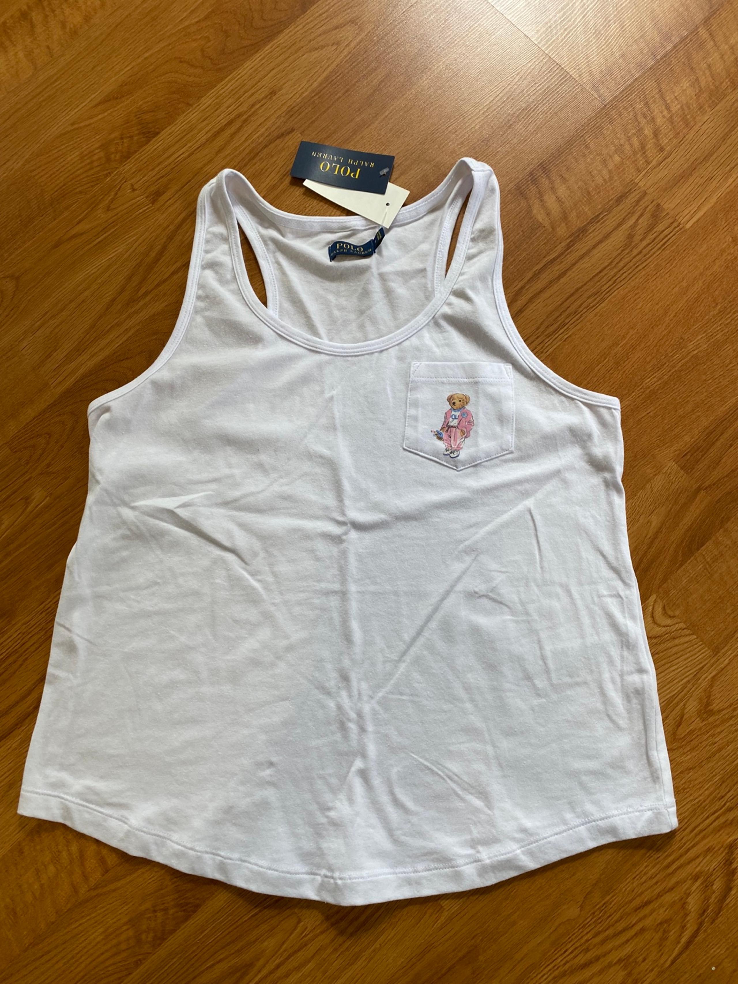 New womens Ralph Lauren Polo sz M Tank Top bear