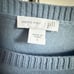 J Jill Sweater Womens Small Light Blue Merino Wool Long Sleeve Round Neck
