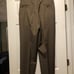 ZANIERI MEN'S BROWN 100%WOOL DRESS PANTS SIZE: 34/30