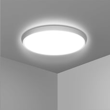12 LED Ceiling Light Fixture 24W Flush Mount 5000K Daylight Ultra Thin Round