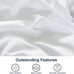 Lightweight Soft All Season Duvet Insert with Corner Tabs Queen 90x90-das4