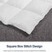 Lightweight Soft All Season Duvet Insert with Corner Tabs Queen 90x90-das4