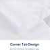 Lightweight Soft All Season Duvet Insert with Corner Tabs Queen 90x90-das4