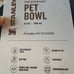 Stanley Pet bowl