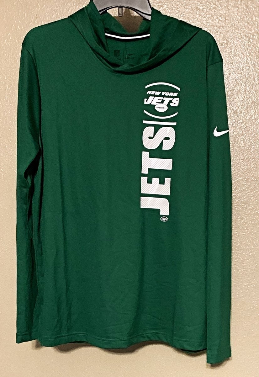 Nike NFL Team Apparel Dri-Fit NY Jets Hoodie Size L
